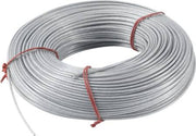 WIRE 3MM M/PVC KAPPE I RING
