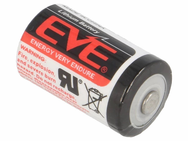 ER14250 1/2AA lithiumbatteri 3,6V / 1200mAh