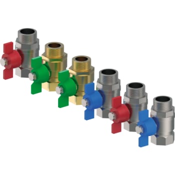 Uponor Combi Port Ventilsæt X6,Dn20,Mt/F