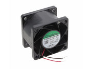 DC blæser - 40x40x28mm 12Vdc 587mA 7W, kugleleje, 2-ledn.