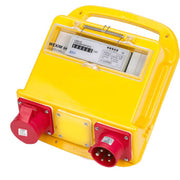 Bi-målertavle 5P 400V 16A CEE ind/ud