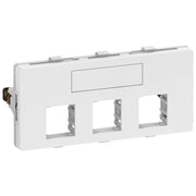 LK Fuga dataudtag 3xRJ45 - hvid