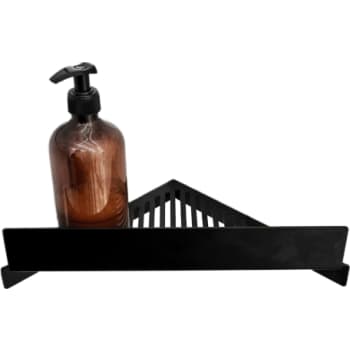 Bastant Design hjørne shampoohylde i mat sort