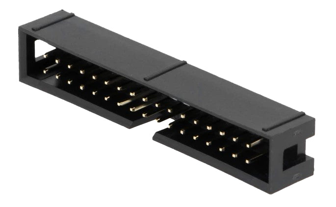 IDC Printfatning, lide - 34 pol (2x17) han, 2,54mm