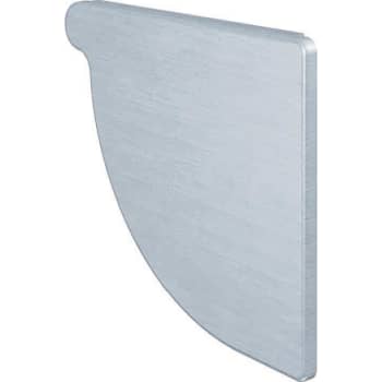 333MM RZ HØJRE ENDEBUND 1/4 RUND