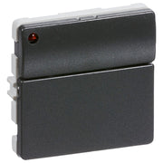 Fuga Svagstrømstryk 2 slutte og 1 lysdiode koksgrå