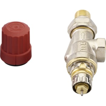 Ventilhus 3/8" RA-N omvendt vinkelløbende