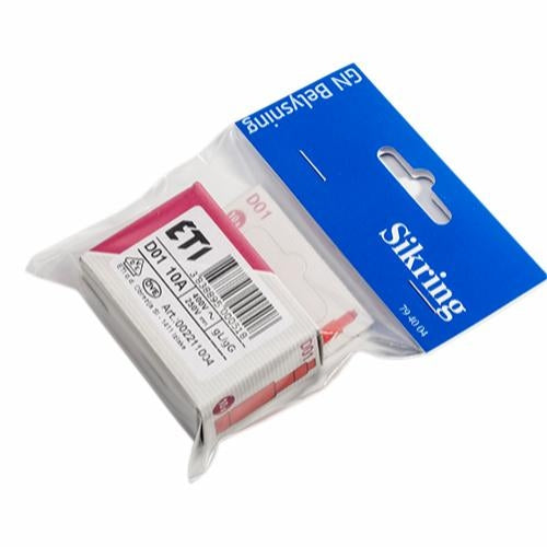 ETI sikring DO1 10A 10 stk