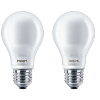 Classic LED standard 7W 827, 806 lumen, E27, mat, (2-pak)