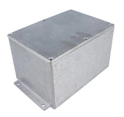 Aluminiumskabinet m. flanger, 171x121x106mm (IP66)