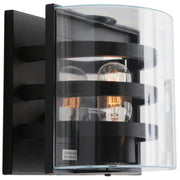 L & K Design Delta væg E27 sort