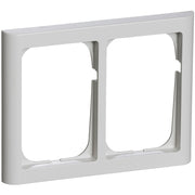 LK Fuga ramme Softline 63 2x1½m - lysegrå