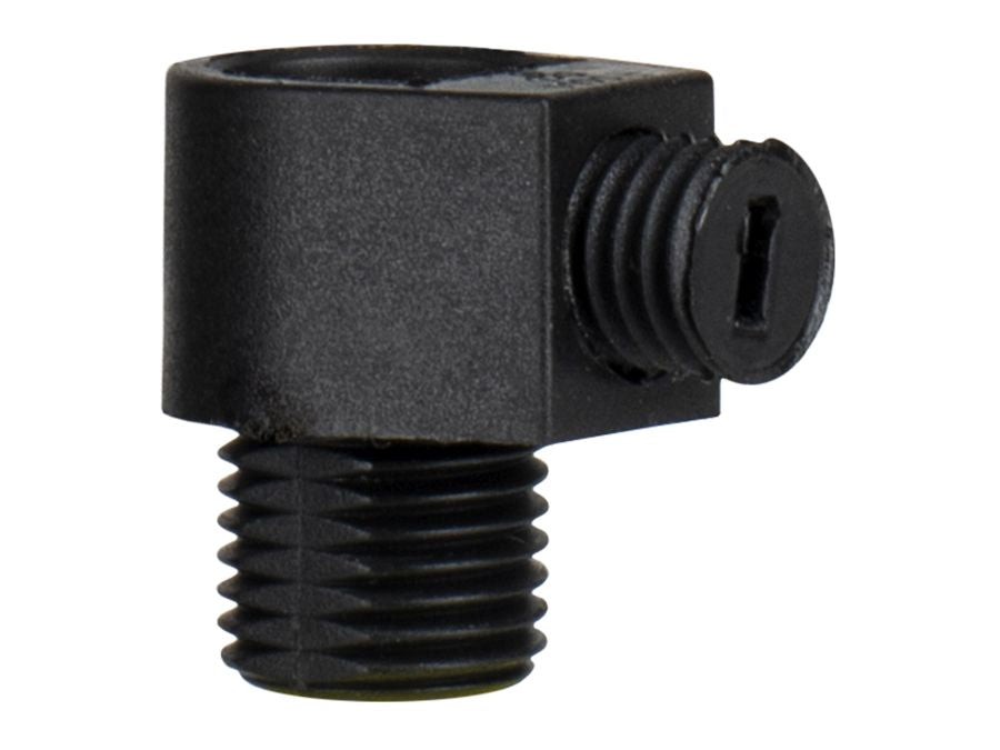 P1 trækaflastning - M10 udvendigt gevind, Sort (1 stk.)