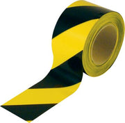 AFSPÆRRINGSBÅND GUL/SORT 500M