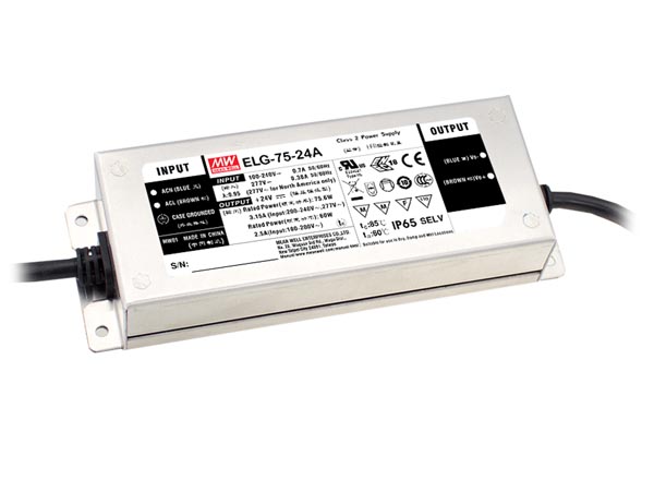 Switchmode strømforsyning - 24Vdc / 75W (IP65)