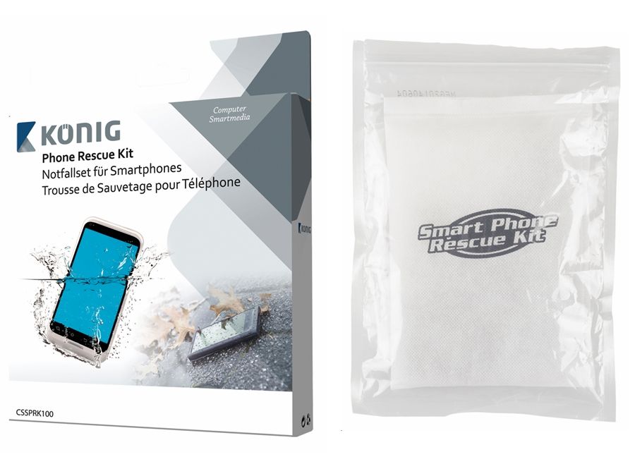 Vandskade telefon-redningssæt (effektiv fugtfjerner)