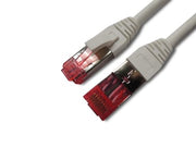 Patchkabel kat 6A STP 20M LSZH hvid