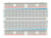 Loddefri forsøgsbord (Breadboard) - 456 huller