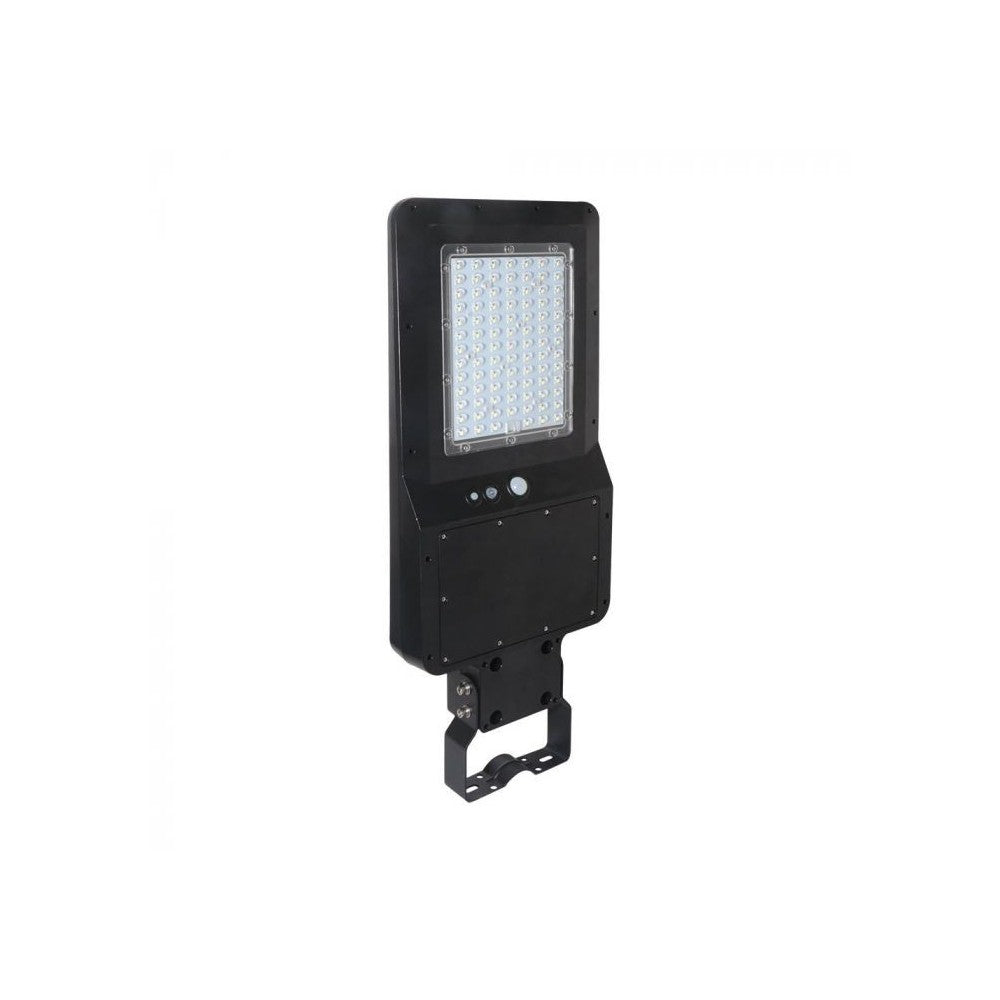 V-Tac 40W Solcelle gadelampe LED - Sort, inkl. solcelle, fjernbetjening, sensor, IP65 (3 års garanti)