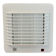 S&P ventilator EDM 100CVM til vinduesmontering m. aut. lukke og snoretræk