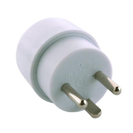 Hybridstikprop, adaptor fra schuko til DK stik
