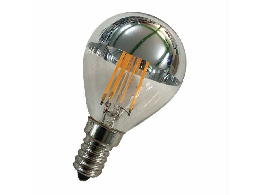 G45 filament LED topforspejlet - 240V 3W E14 (2700K)
