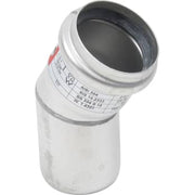 Ø 50 mm x 30° Bøjning rustfri AISI304/EN1.4301 BLÜCHER