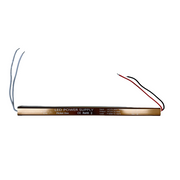 12V DC Strømforsyning - 60W, 5A, Slank model, Flicker Free, IP67 Beskyttet