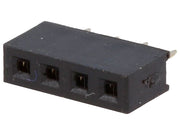 Enkelt-række Pin header - Han/hun, 2mm, 1x4 ben