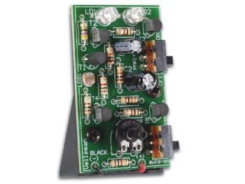 Blinklys m. 2 røde lysdioder (loddekit)