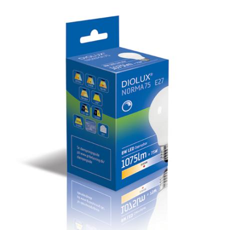 DIOLUX NORMA100 12W 930 E27 1521lm dæmpbar