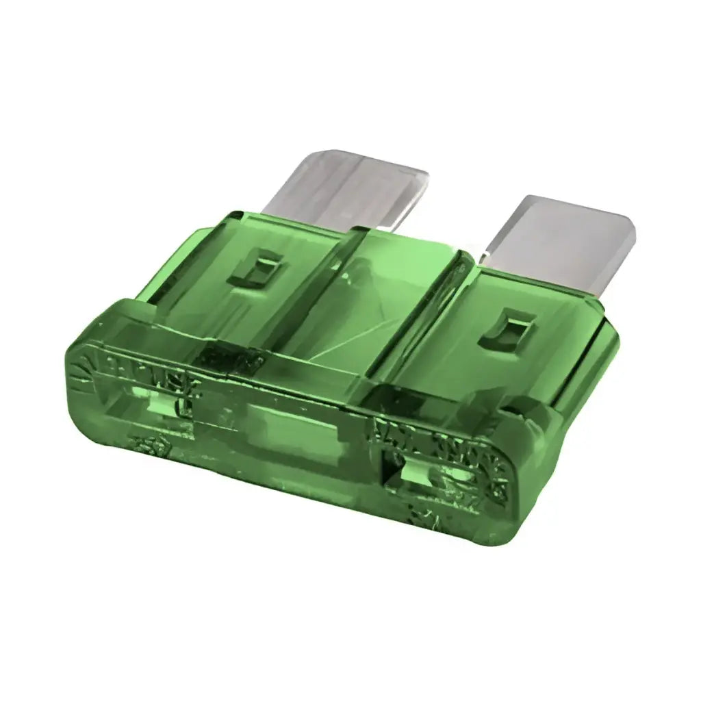 Autosikring / fladsikring 30A grøn 32V