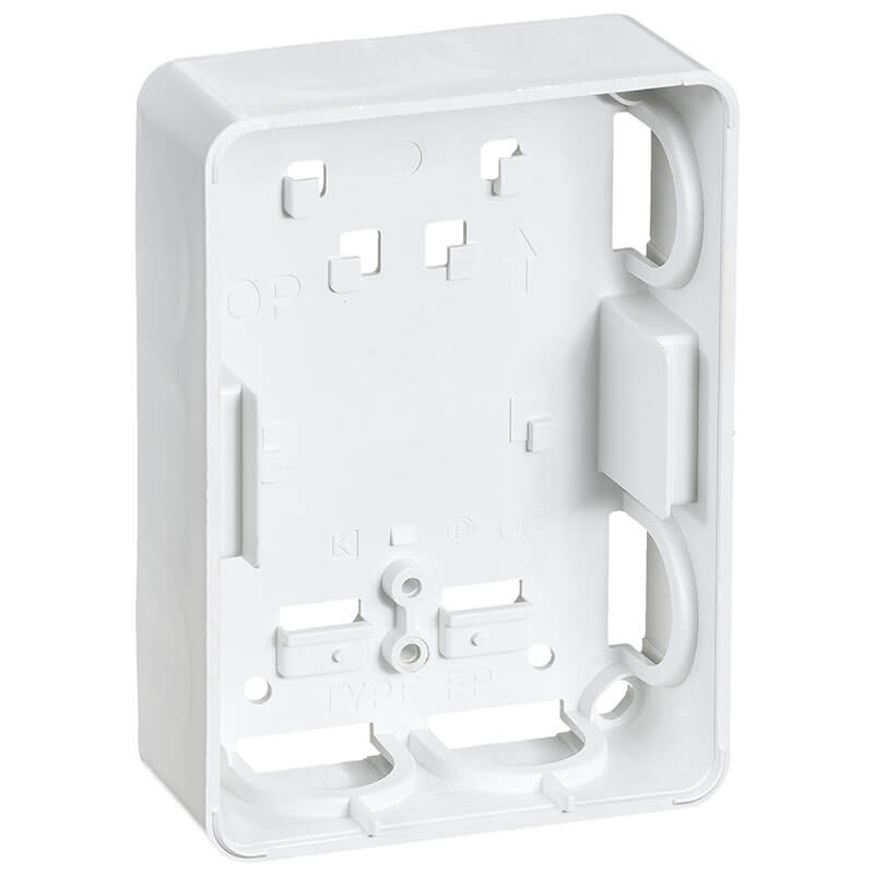 Underlag til Dansk flerpolet system hvid