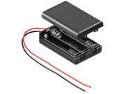 Batteriholder til 3xAAA bat. Lukket