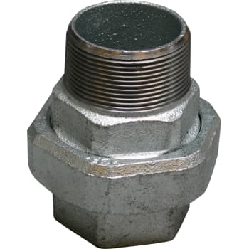 3/4" Galvaniseret union muffe/nippel