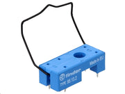 Printsokkel til vertikalt relæ - 5 ben, 3,5mm benafst.