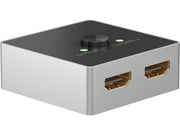 HDMI 2.0 switch - 2 ind til 1 ud, 4K/60Hz, HDCP