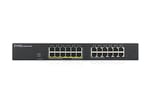 ZYXEL GS1900-24EP 24-port Gigabit L2 Smart Switch med 12 PoE+ porte 130 Watt PoE Budget