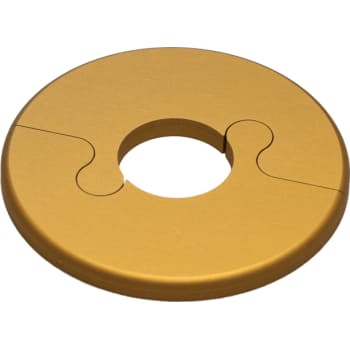 Alu Fit Rosette Ø18 Messinglook