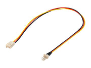 Intern PC CPU køler kabel - 3P han til 3P hun (30cm)