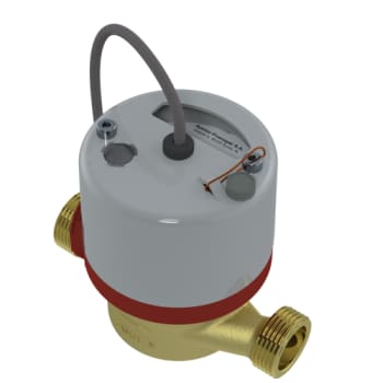 Varmtvandsmåler Qn1,5 (Q3 2,5) 110mmx1/2" m/impuls 10L/imp