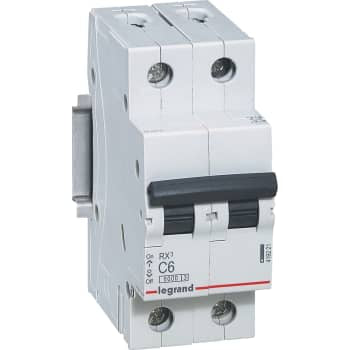 Automatsikring RX3 C 63A 2P, 2M, 6kA