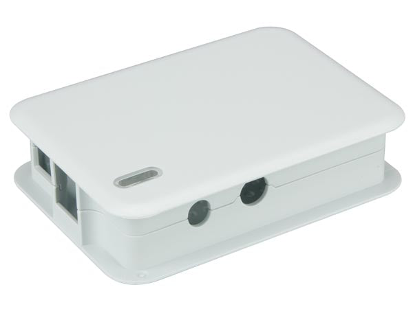 Raspberry Pi kabinet - Hvid (til type B)