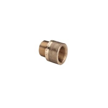1/2" x 15 mm Rødgods Silicium Bronze gevindfittings forlænger