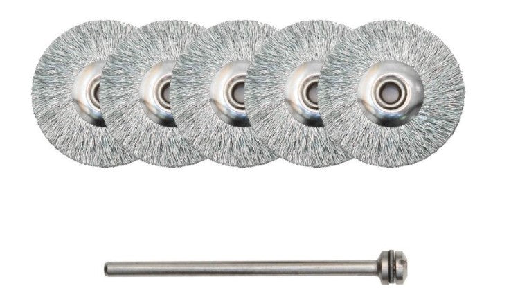 MICROMOT Rundbørstesæt - Ø22mm (5 stk.)