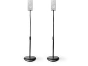 Universal Højttaler gulvstande, maks. 4,5kg, Sort (2 stk.)