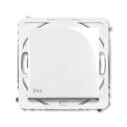 B55 KORR. AFBRYDER, IP44, MAT HVID