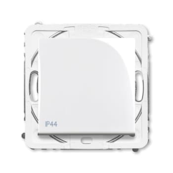 B55 KORR. AFBRYDER, IP44, MAT HVID