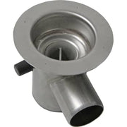 ACO 50 mm rendeudløb med vandlås og studs, vandret