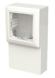 B55 PANELUNDERLAG, 1 MODUL, BLANK HVID